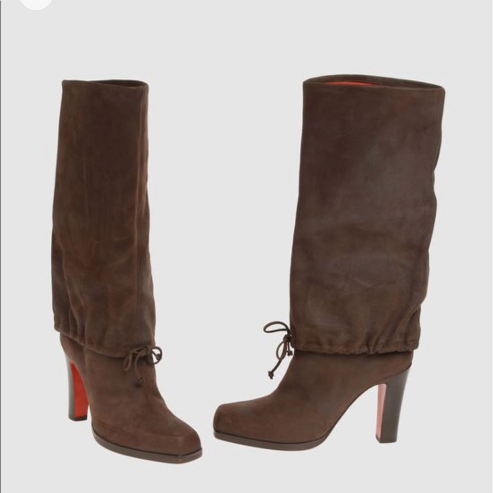 Designer Michel Perry high boots